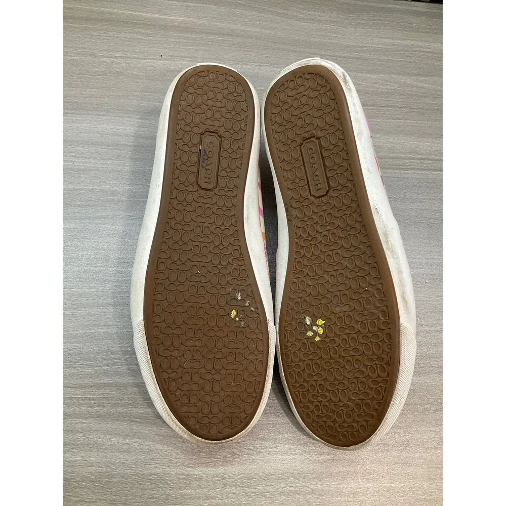 COACH BEALE MULTICOLOR C LOGO MONOGRAM SLIP ON SNEAKER